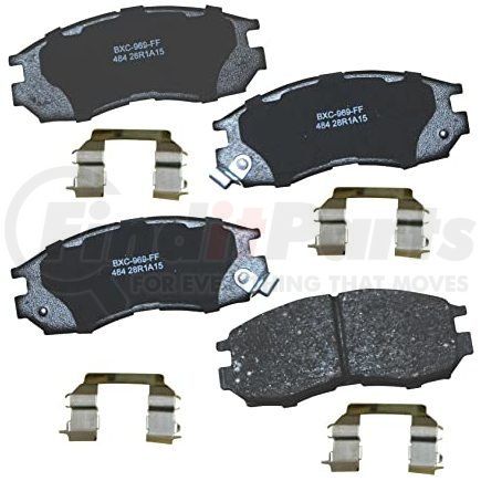 Bendix SBC484 Stop Ceramic Disc Pad Set