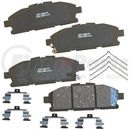 Bendix SBC1552 Stop Ceramic Disc Pad Set