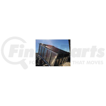 Buyers Products tdh7512 Aluminum Tarp System with Deflector Housing and Mesh Tarp 7-1/2 x 12 Foot
