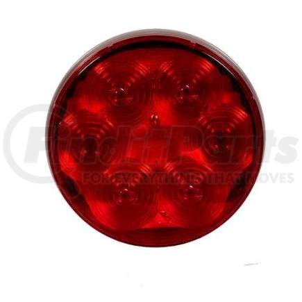 Maxxima M42344R 4"" ROUND LIGHTNINGS RED STT