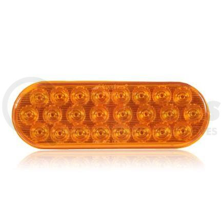 Maxxima M63201Y Strobe Light - Oval, Amber, LED with selectable patterns