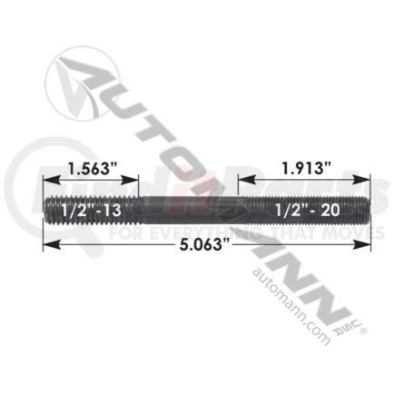 Automann MPB75173 Air Spring Stud