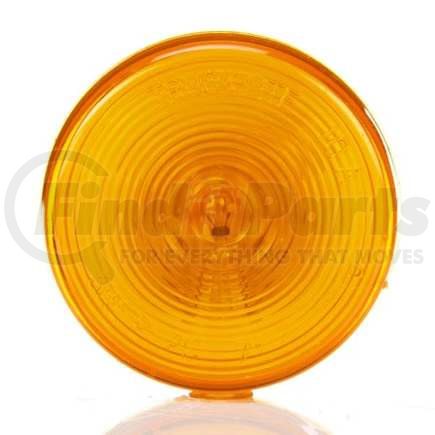 Truck-Lite TL10202Y Marker Light - For 10 Series, Incandescent, Yellow Round, 1 Bulb