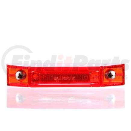 Truck-Lite TL35200R Marker Light - For 35 Series, LED, Red Rectangular, 1 Diode, P2, 2 Screw, Fit 'N Forget, 12 Volt