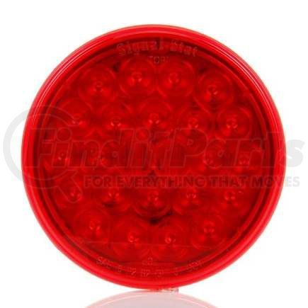 Truck-Lite 4050-3S1G Brake / Tail / Turn Signal Light - LED, Red, Round, 24 Diode, Pl-3, 12 Volt