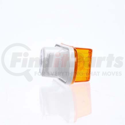 Truck-Lite TL60215Y Turn Signal Light - For 60 Series, Horizontal Mount, Incandescent, Yellow Oval, 1 Bulb, Pl-3, 12 Volt