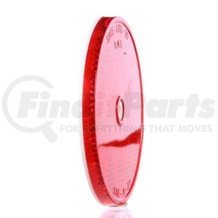 TRUCK-LITE TL98006R Reflector - 3 Inch Acrylic Round Red 1 Screw, Nail Or Rivet Mount