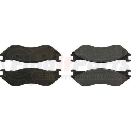 Centric 301.08970 Centric Premium Ceramic Brake Pads with Shims and Hardware