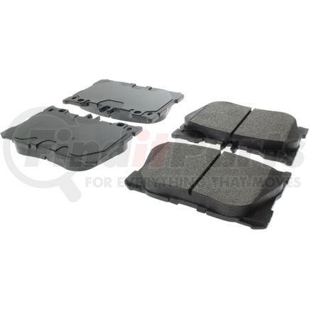 Centric 300.18710 Centric Premium Semi-Metallic Brake Pads with Shims