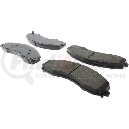 Centric 300.20180 Centric Premium Semi-Metallic Brake Pads with Shims and Hardware