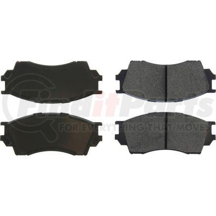 Centric 300.06430 Centric Premium Semi-Metallic Brake Pads with Shims and Hardware