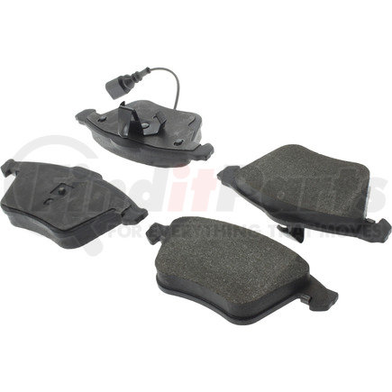 Centric 300.11110 Centric Premium Semi-Metallic Brake Pads with Shims and Hardware