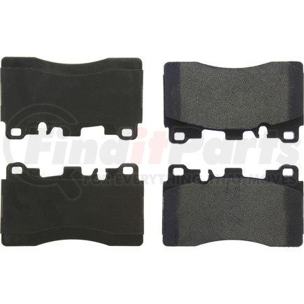 Centric 300.15310 Centric Premium Semi-Metallic Brake Pads with Shims