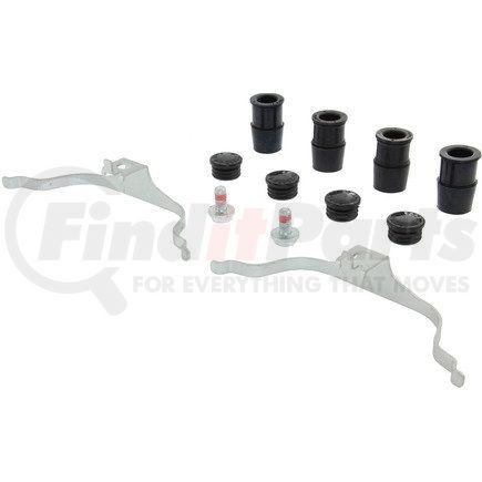 Centric 300.15490 Centric Premium Semi-Metallic Brake Pads with Shims and Hardware