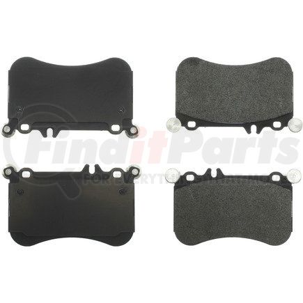 Centric 300.16340 Centric Premium Semi-Metallic Brake Pads with Shims and Hardware