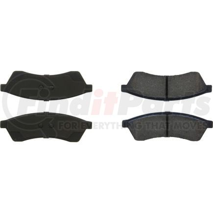 Centric 301.10300 Centric Premium Ceramic Brake Pads with Shims and Hardware