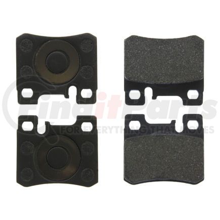 Centric 300.06200 Centric Premium Semi-Metallic Brake Pads with Shims and Hardware