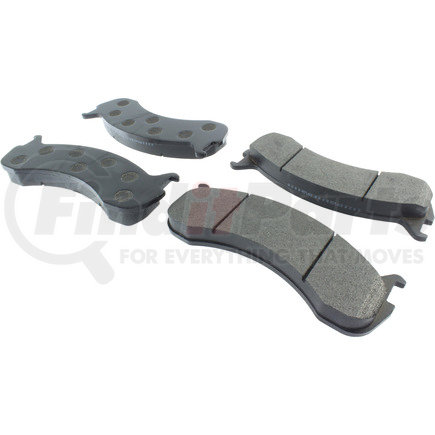 CENTRIC 106.07861 - ext wear pads | posiquiet extended wear | disc brake pad