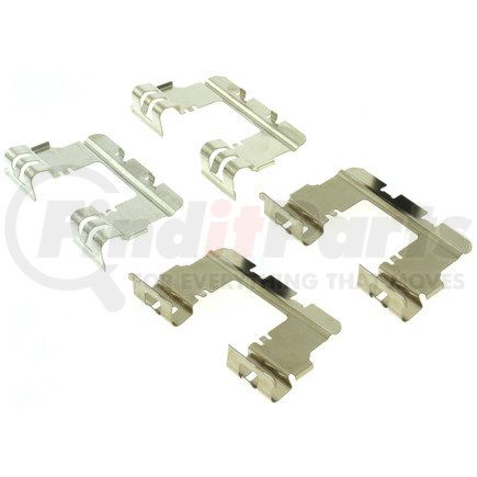 Centric 106.10572 Posi Quiet Extended Wear Brake Pads with Shims and Hardware