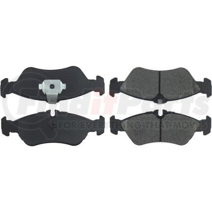 Centric 106.10060 Posi Quiet Extended Wear Brake Pads with Shims and Hardware