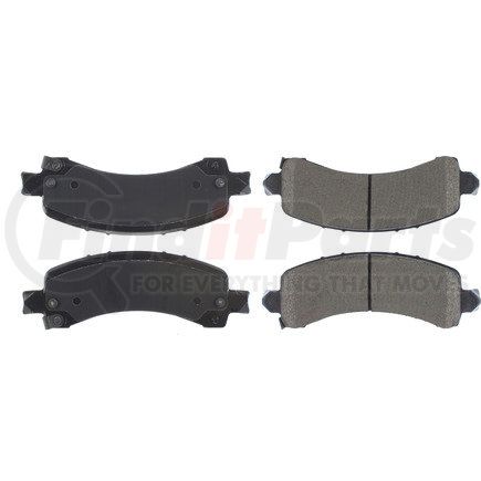 Centric 301.09741 Centric Premium Ceramic Brake Pads with Shims and Hardware