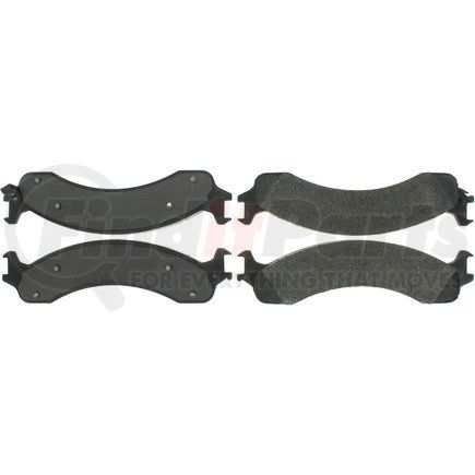 Centric 300.08210 Centric Premium Semi-Metallic Brake Pads with Shims and Hardware