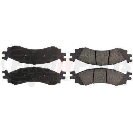 Centric 301.11580 Centric Premium Ceramic Brake Pads with Shims and Hardware