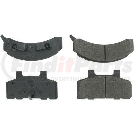 Centric 301.02150 Centric Premium Ceramic Brake Pads with Shims and Hardware