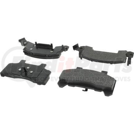 Centric 300.02890 Centric Premium Semi-Metallic Brake Pads with Shims