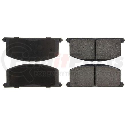 Centric 301.02420 Centric Premium Ceramic Brake Pads with Shims and Hardware