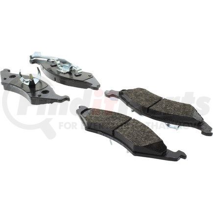 Centric 106.03240 Posi Quiet Extended Wear Brake Pads with Shims and Hardware