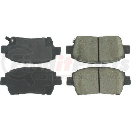 Centric 106.08220 Posi Quiet Extended Wear Brake Pads with Shims and Hardware