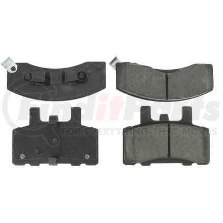 Centric 301.03700 Centric Premium Ceramic Brake Pads with Shims and Hardware