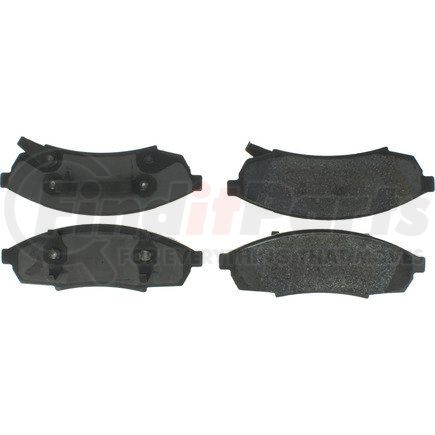 Centric 300.03760 Centric Premium Semi-Metallic Brake Pads with Shims and Hardware
