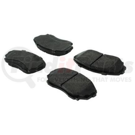 Centric 106.05510 Posi Quiet Extended Wear Brake Pads with Shims and Hardware