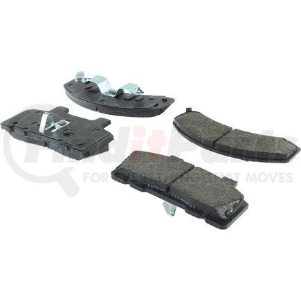 Centric 106.02150 Posi Quiet Extended Wear Brake Pads with Shims and Hardware