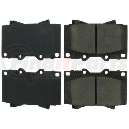 Centric 106.07720 Posi Quiet Extended Wear Brake Pads with Shims and Hardware