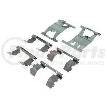 Centric 300.07480 Centric Premium Semi-Metallic Brake Pads with Shims and Hardware