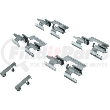 Centric 300.08280 Centric Premium Semi-Metallic Brake Pads with Shims and Hardware