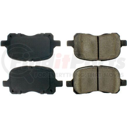 Centric 300.07410 Centric Premium Semi-Metallic Brake Pads with Shims and Hardware