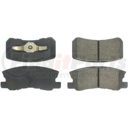 Centric 300.08680 Centric Premium Semi-Metallic Brake Pads with Shims and Hardware