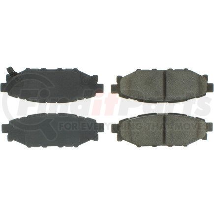 Centric 300.11140 Centric Premium Semi-Metallic Brake Pads with Shims and Hardware
