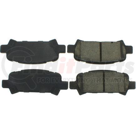 Centric 106.07700 Posi Quiet Extended Wear Brake Pads with Shims and Hardware