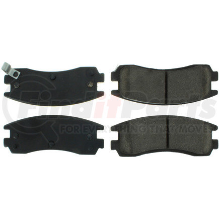 Centric 301.07140 Centric Premium Ceramic Brake Pads with Shims and Hardware
