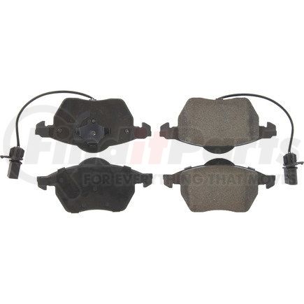 Centric 301.08400 Centric Premium Ceramic Brake Pads with Shims and Hardware
