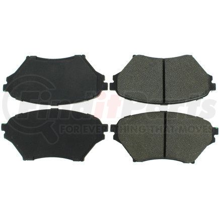 Centric 106.08900 Posi Quiet Extended Wear Brake Pads with Shims and Hardware