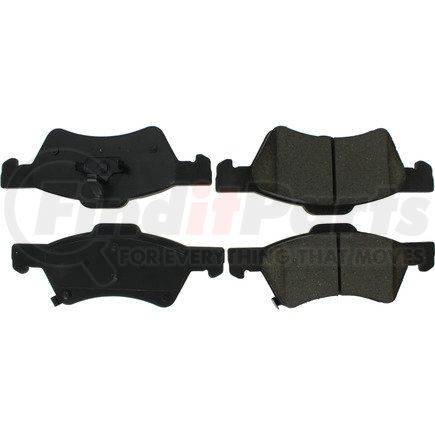 Centric 106.08570 Posi Quiet Extended Wear Brake Pads with Shims and Hardware
