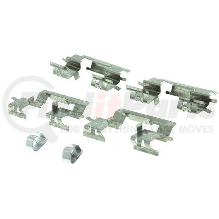 Centric 300.08170 Centric Premium Semi-Metallic Brake Pads with Shims and Hardware