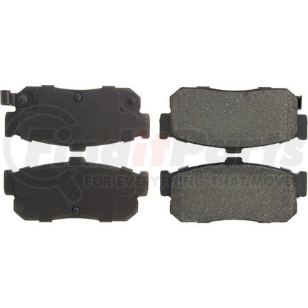 Centric 300.05400 Centric Premium Semi-Metallic Brake Pads with Shims and Hardware