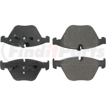 Centric 300.09180 Centric Premium Semi-Metallic Brake Pads with Shims and Hardware